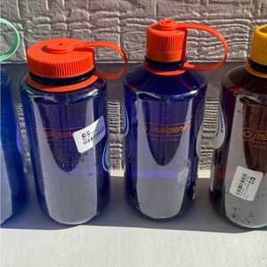 Colorful Nalgene Water Bottles 3 for $15 just message me which numbers :).